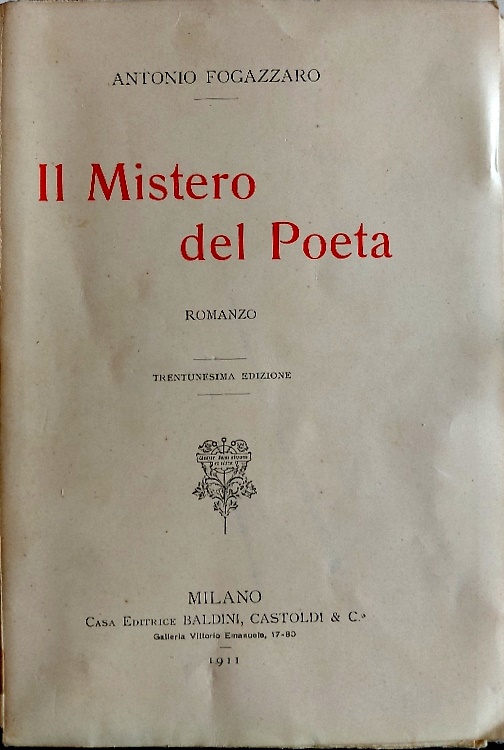 Il mistero del poeta.