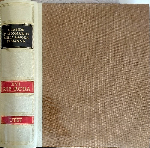 9788802046174-Grande dizionario della lingua italiana vol.16: RIB-ROBA.