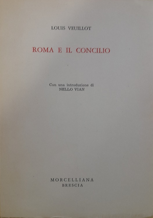 Roma e il Concilio.