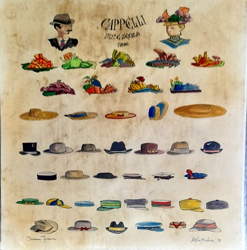 Cappelli fine secolo 1800.