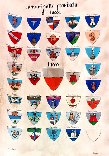Comuni della provincia di Lucca.