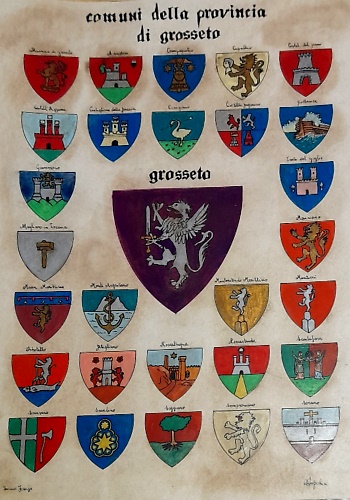 Comuni della provincia di Grosseto.