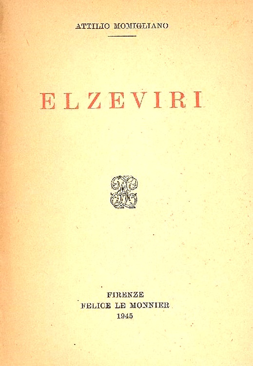 Elzeviri.