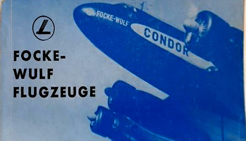 Focke Wulf Flugzeuge.