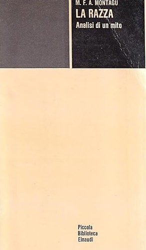 9788806046309-La Razza. Analisi di un mito.