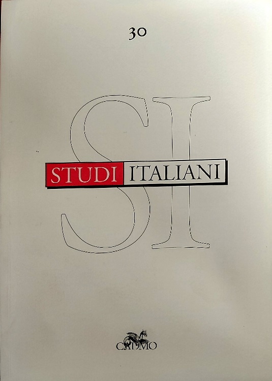 9788879233088-Studi italiani. Vol. 30.
