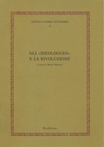 Gli Idéologues e la rivoluzione.