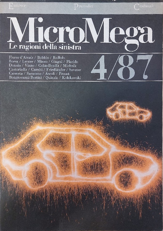 Micromega. 4/87. Le ragioni della sinistra.
