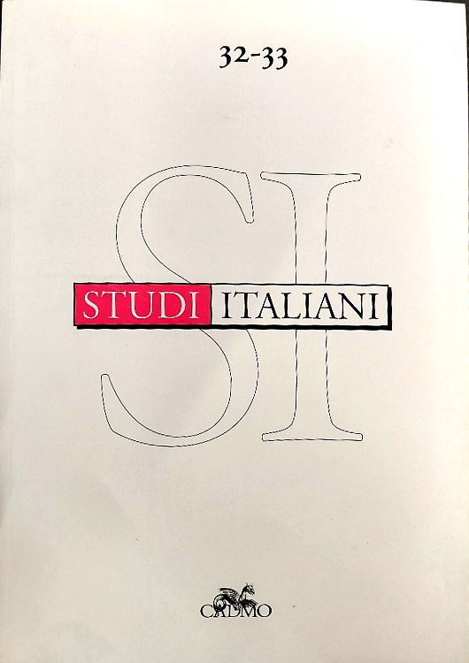 Studi italiani. Vol. 32-33.