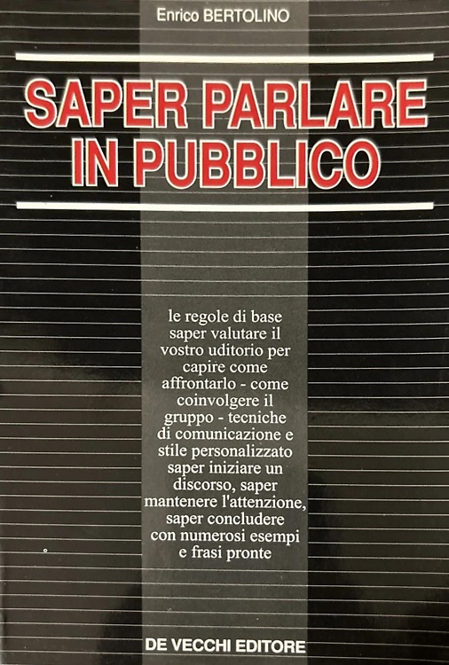 9788841259344-Saper parlare in pubblico.