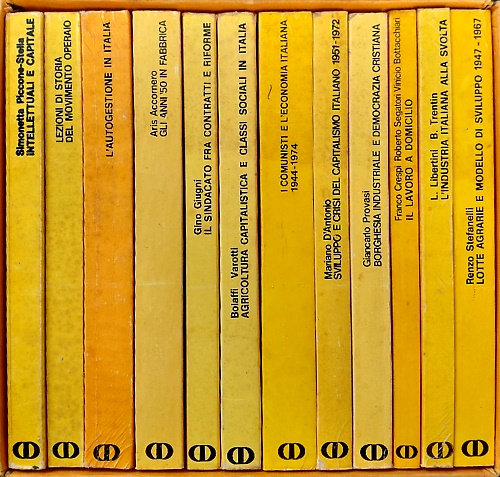 Storia sociale del dopoguerra in Italia. per saggi monografici.