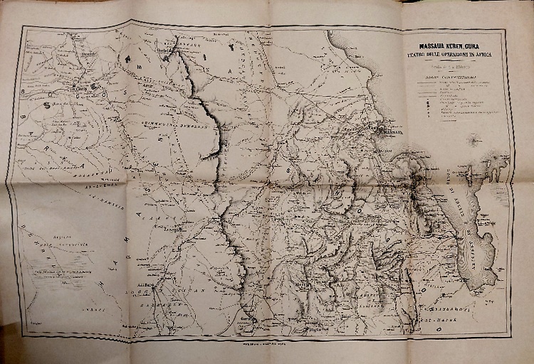 Massaua, Kere, Gura. Teatro delle operazioni in Africa.