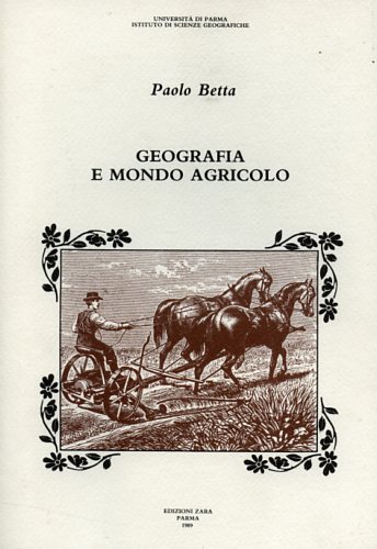 Geografia e mondo agricolo.