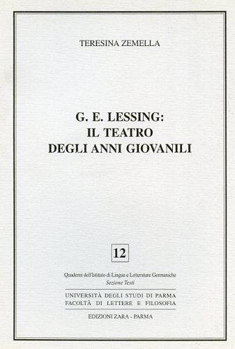 G.E.Lessing: il teatro degli anni giovanili.