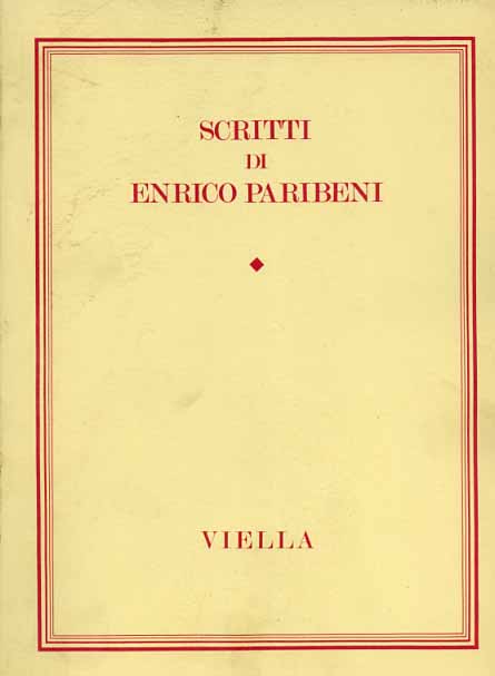 9788885669093-Scritti di Enrico Paribeni.
