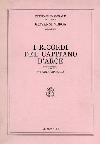 9788800811798-I ricordi del Capitano D'Arce.