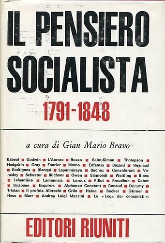 II Pensiero Socialista 1791-1848.