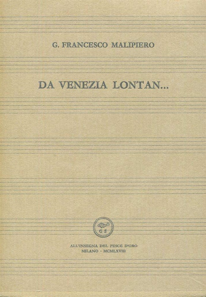 Da Venezia Lontan...