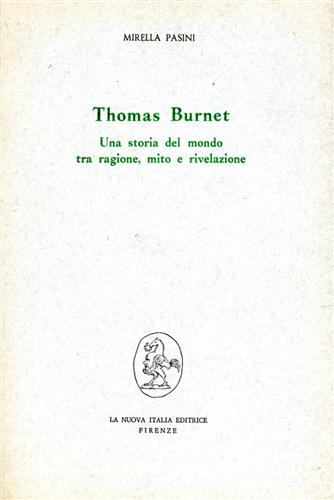 9788820442699-Thomas Burnet: Una storia del mondo tra ragione, mito e rivelazione.