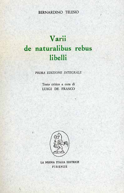 9788820442910-Varii de naturalibus rebus libelli.