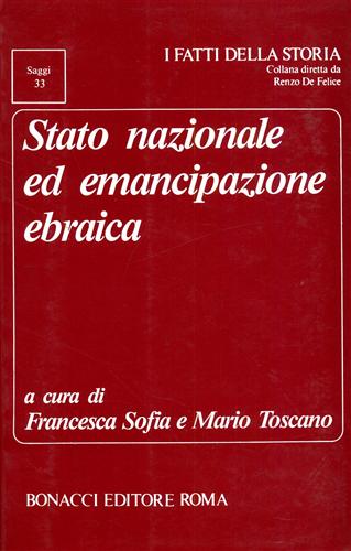 9788875732493-Stato nazionale ed emancipazione ebraica.