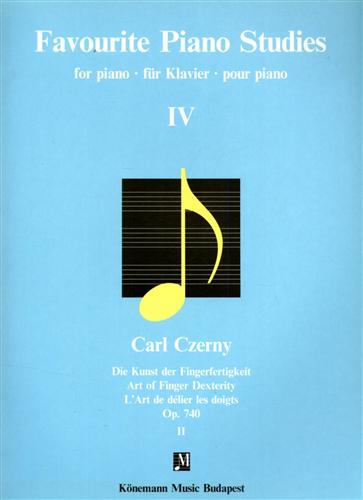 9789639059948-K276. L'Art de délier les doigts Op.740.II.