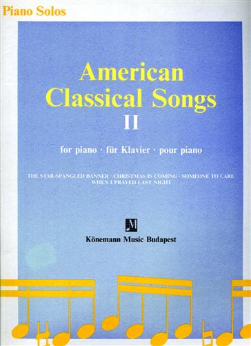 9789639059788-K144. American Classical Songs. Pour piano.