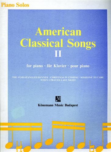 9789639059788-K144. American Classical Songs. Pour piano.