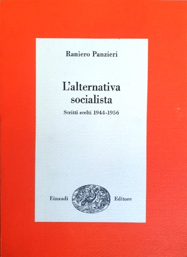 9788806054045-L'alternativa socialista. Scritti scelti 1944-1956.