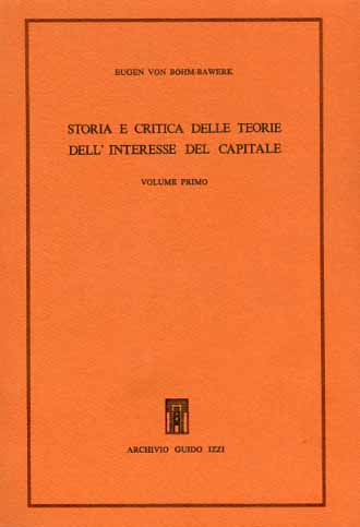 9788885760028-Storia e critica delle teorie dell'interesse del capitale. Vol.I.