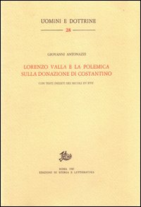 9788863720464-Lorenzo Valla e la polemica sulla donazione di Costantino.
