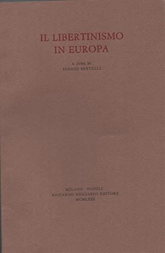 Il libertinismo in Europa.