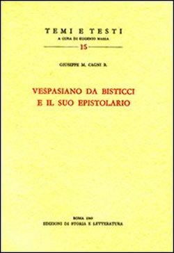 9788884989635-Vespasiano da Bisticci e il suo epistolario.
