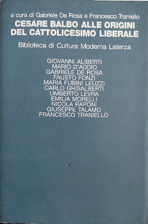 9788842049647-Cesare Balbo alle origini del Cattolicesimo liberale.