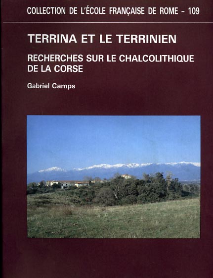 9782728301508-Terrina et le Terrinien. Recherches sur le chalcolithique de la Corse.