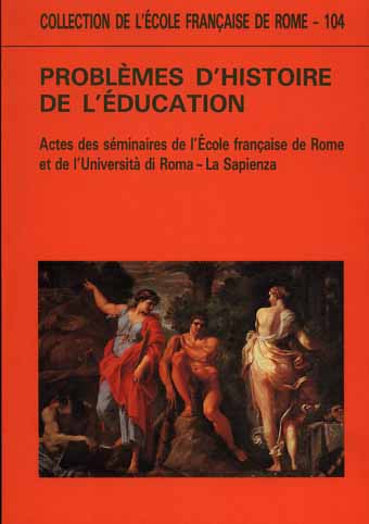 9782728301584-Problèmes de l'histoire de l'éducation.