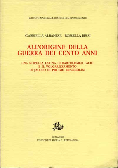 9788887114607-All'origine della guerra dei Cento Anni. Una novella latina di Bartolomeo Facio