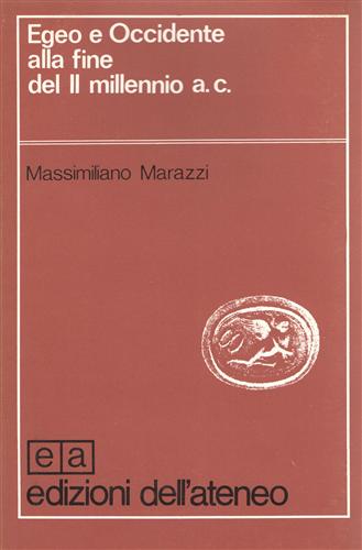 Egeo e Occidente alla fine del II millennio a.C.