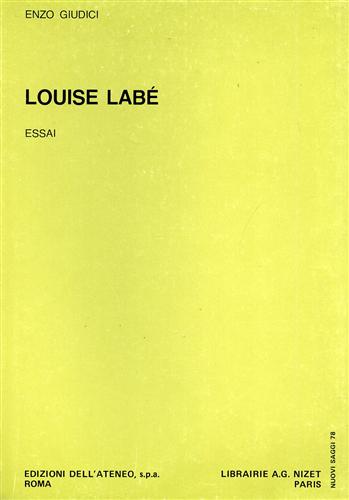 Louise Labé. Essai.
