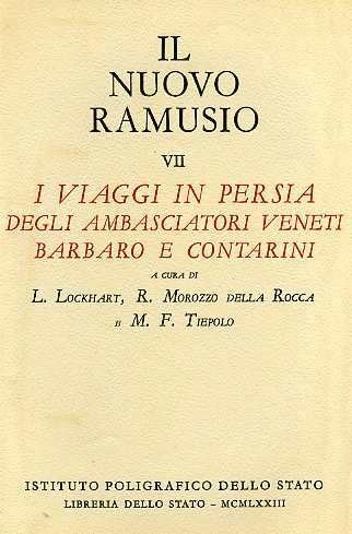 9788824014052-I Viaggi in Persia degli ambasciatori veneti Barbaro e Contarini.