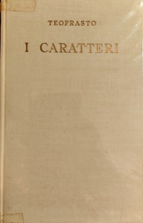 I caratteri.