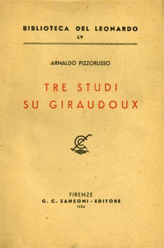 Tre Studi su Giraudoux.