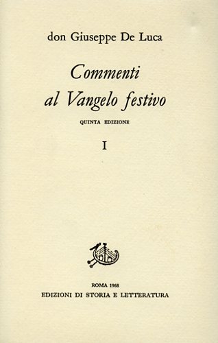 9788884984203-Commenti al Vangelo festivo.