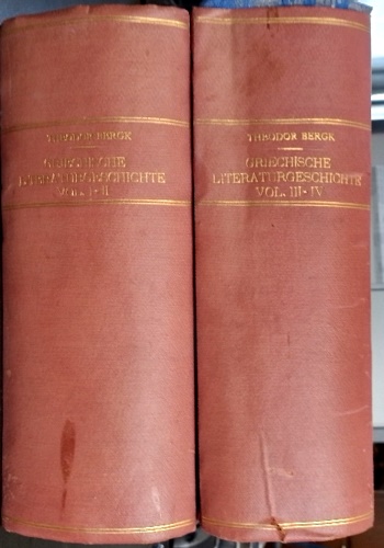 Griechische Literaturgeschichte.