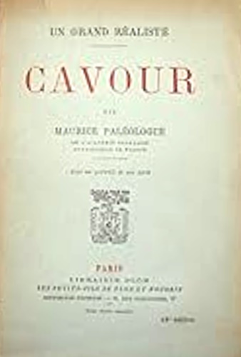 Un grand réaliste, Cavour.