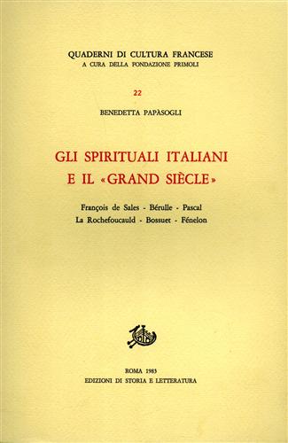 9788863722253-Gli Spirituali Italiani e il 