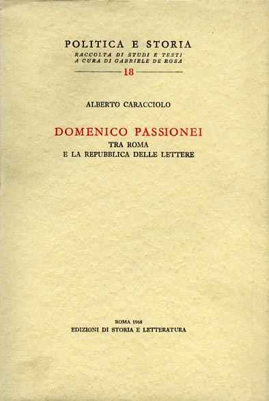 9788884987389-Domenico Passionei tra Roma e la Repubblica delle Lettere.