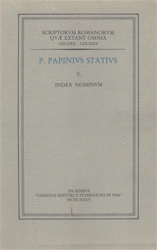 Index Nominum.