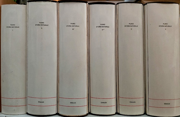 Storia Naturale. I:Cosmologia e Geografia,libri 1-6,pp.LXXIV-848, 14 tavv.a col.