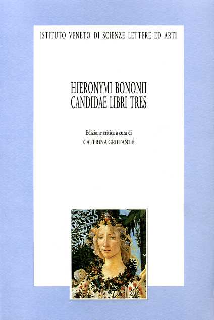 9788886166034-Candidae libri tres.
